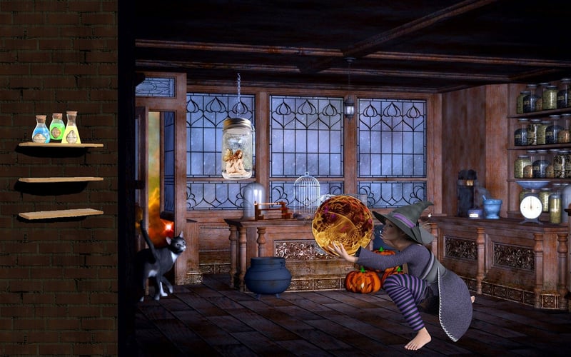 Enchanted Potion Bottles